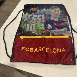 FC Barcelona Messi Soccer drawstring Authentic Official